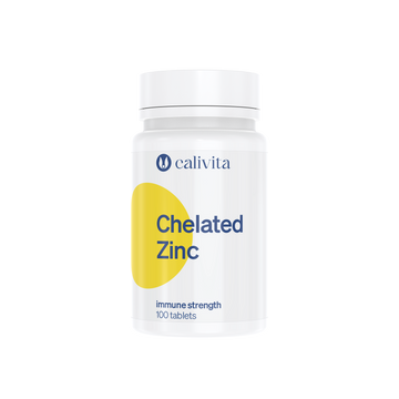 Chelated Zinc Calivita - 100 tabletek