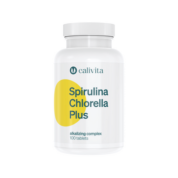 Spirulina Chlorella Plus Calivita - 100 tabletek