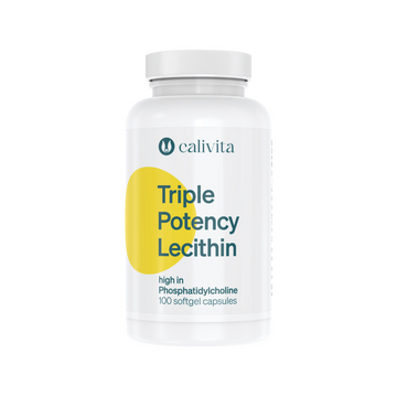 Triple Potency Lecithin Calivita - 100 kapsułek