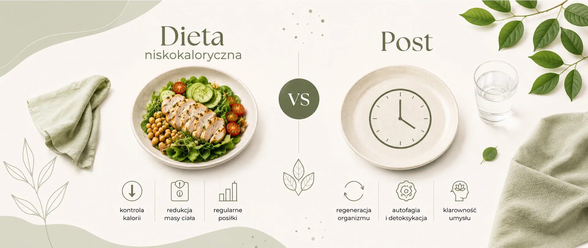 Dieta niskokaloryczna vs POST