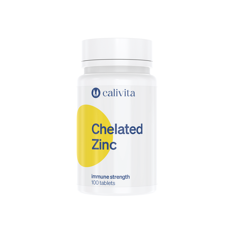 Chelated Zinc - 100 tabletek