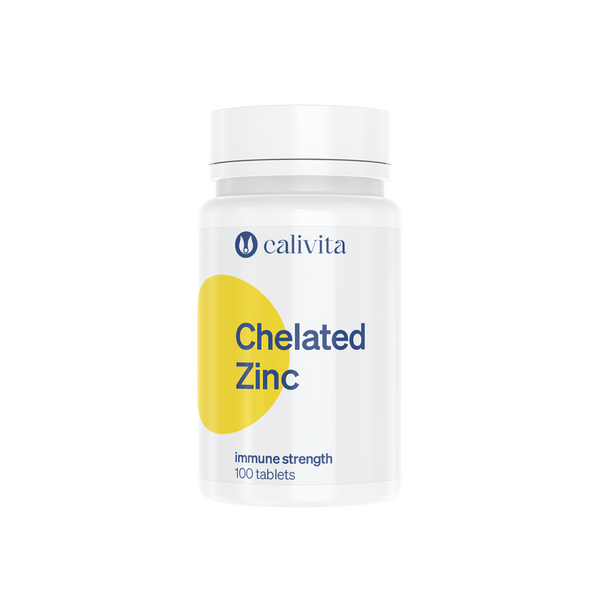 Chelated Zinc Calivita - 100 tabletek