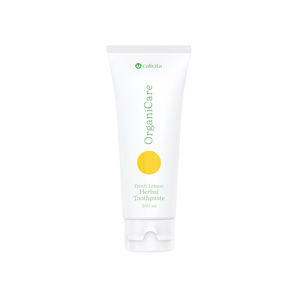 OrganiCare Fresh Lemon Herbal Toothpaste - 75 ml