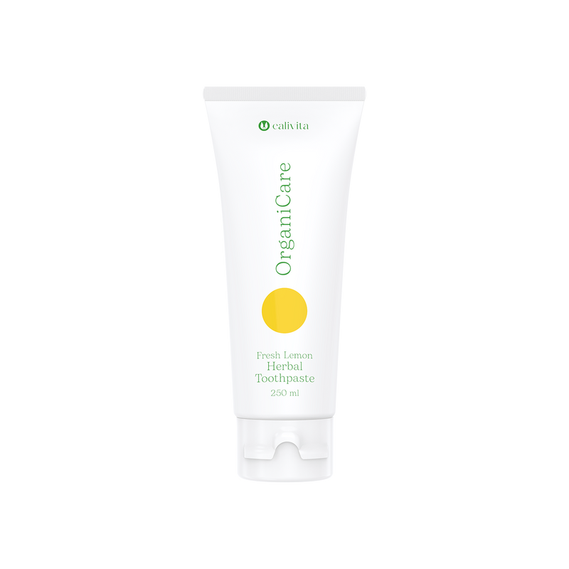 OrganiCare Fresh Lemon Herbal Toothpaste - 75 ml