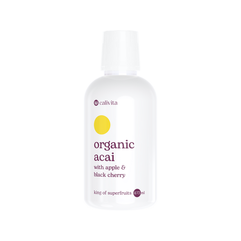 Organic Acai with Apple & Black Cherry - 473 ml